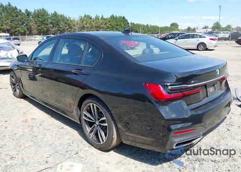 2021 BMW 750I xDrive from USA, damaged, VIN WBA7U2C08MCF01474